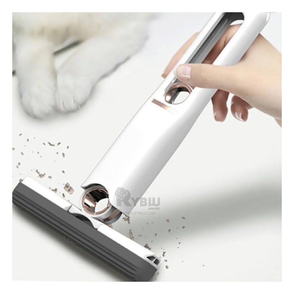 Mini Mopa Util de Algodon en Color Blanco Y+Papel de Regalo