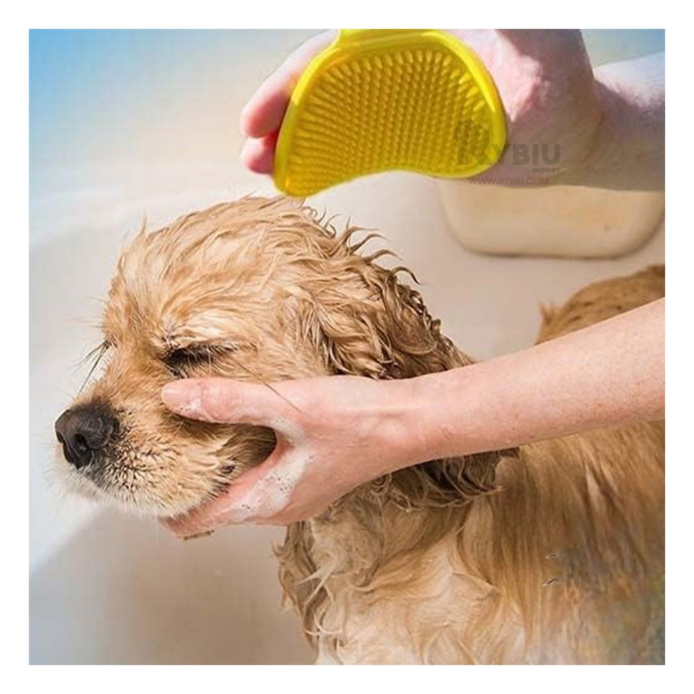 Peine Oval para Mano Util en Amarillo Y+Papel de Regalo