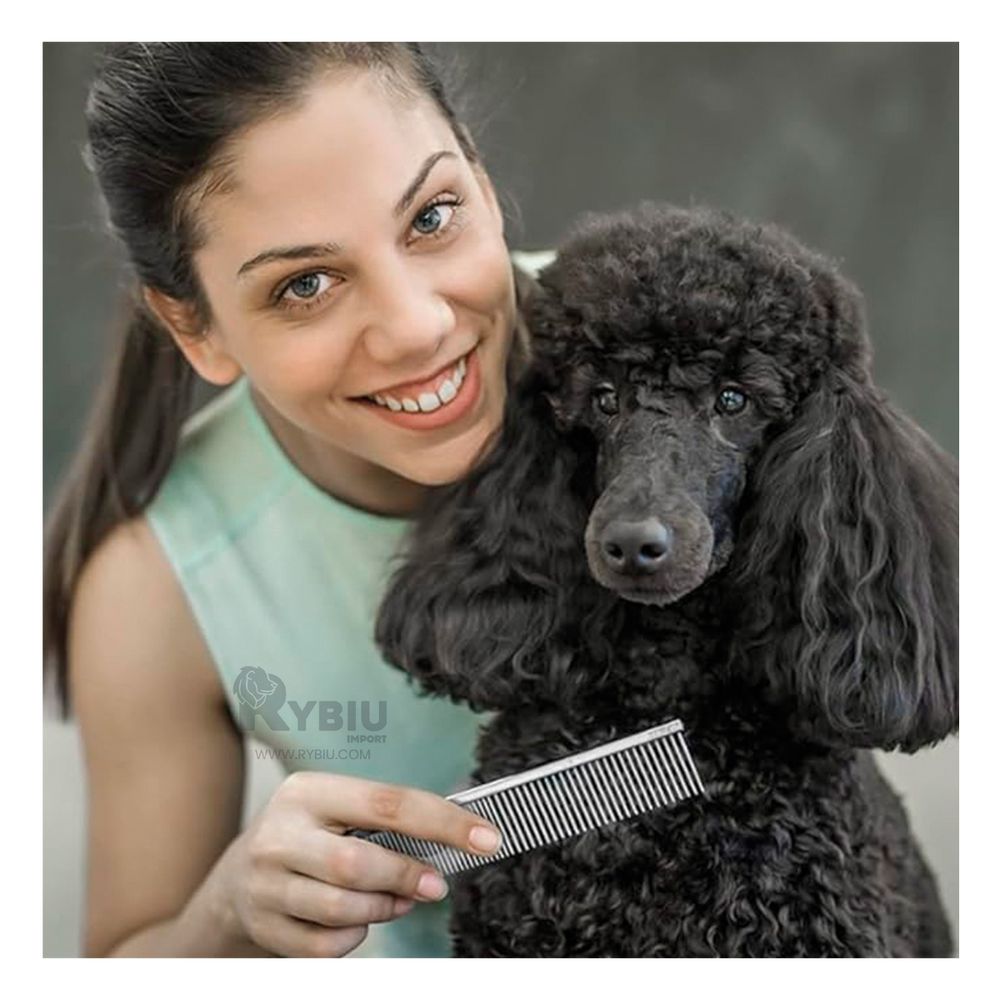 Peine Limpiador de Pelos en Plateado Y+Papel de Regalo