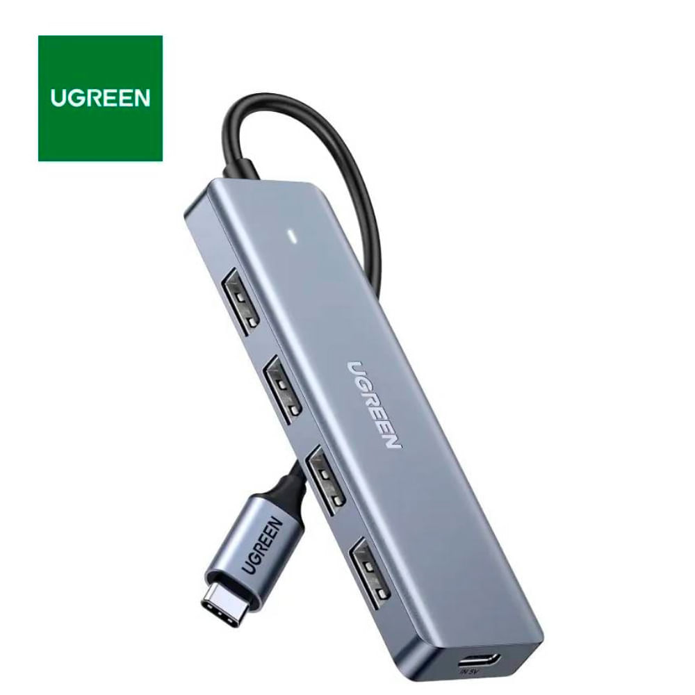 Adaptador Ugreen Convertidor Hub USB-C 4 Puertos USB-A 3.0 CM219