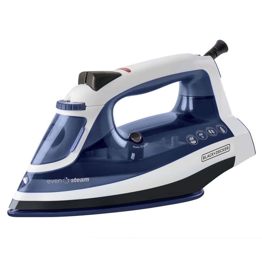 Plancha a vapor Black & Decker IR1920-CL SmartSteam Azul