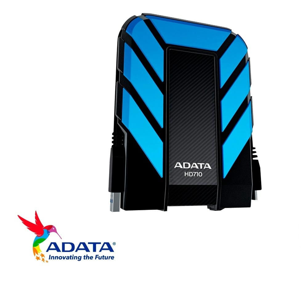Disco Duro Externo AData HD710 Pro Azul 2TB USB 3.2 AHD710P-2TU31-CBL