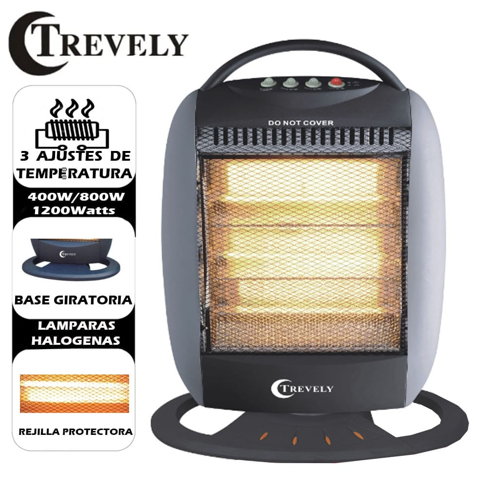 Calefactor Trevely TCH-020 1200W 3 niveles de potencia
