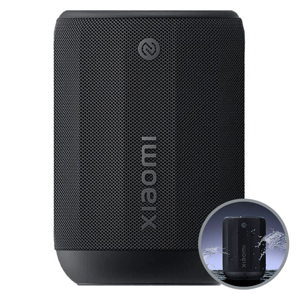 Altavoz Bluetooth Mini XIAOMI ASMO1A Black, Resistente al polvo y agua