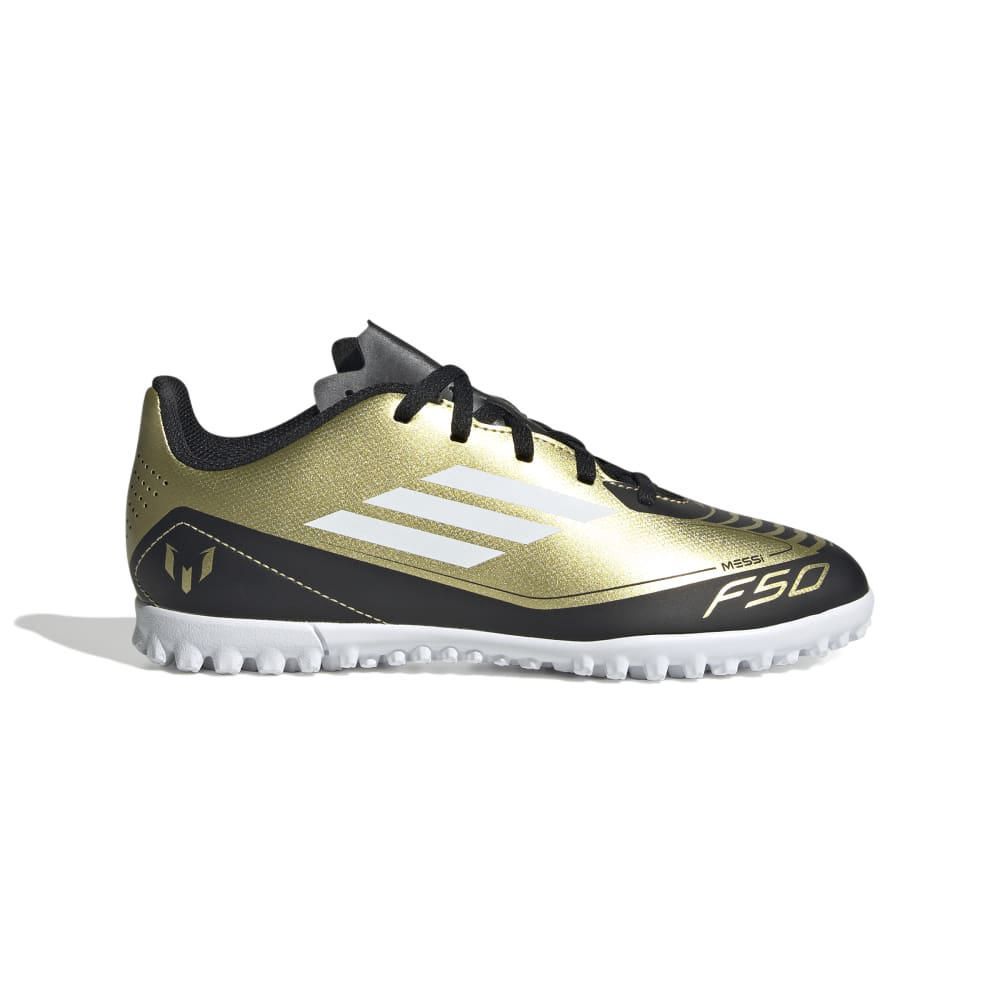 Zapatillas De Futbol Adidas Para Nino Ig9297 F50 Club Tf J Messi Dorado Oechsle.pe Oechsle