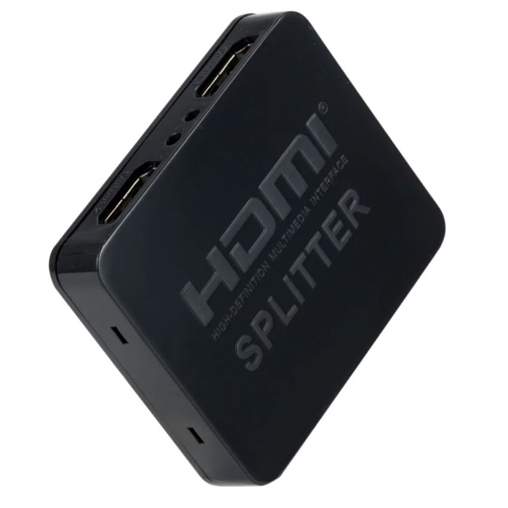 Splitter Hdmi 1x2 Full Hd 4K 3D 1080P 60Hz Multiplica Señal