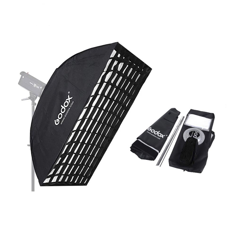 Softbox Godox de 60x90cm (Montura Bowens) con Grilla
