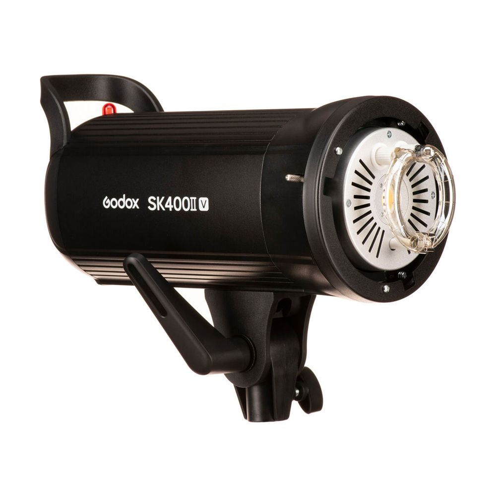 Flash de estudio Godox SK400II-V con luz Led de modelado