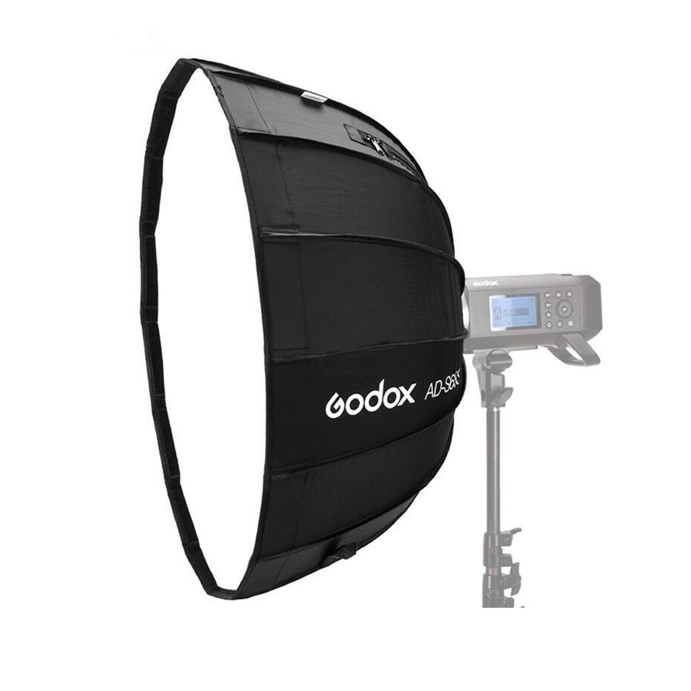 Softbox parabólico Godox AD-S65S -montura Godox - armado rápido
