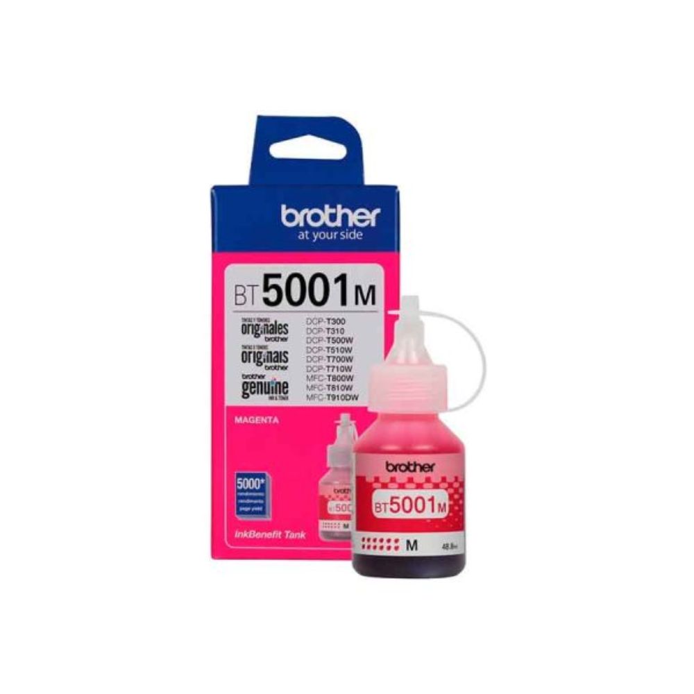 Botella de Tinta Brother BT-5001 Magenta