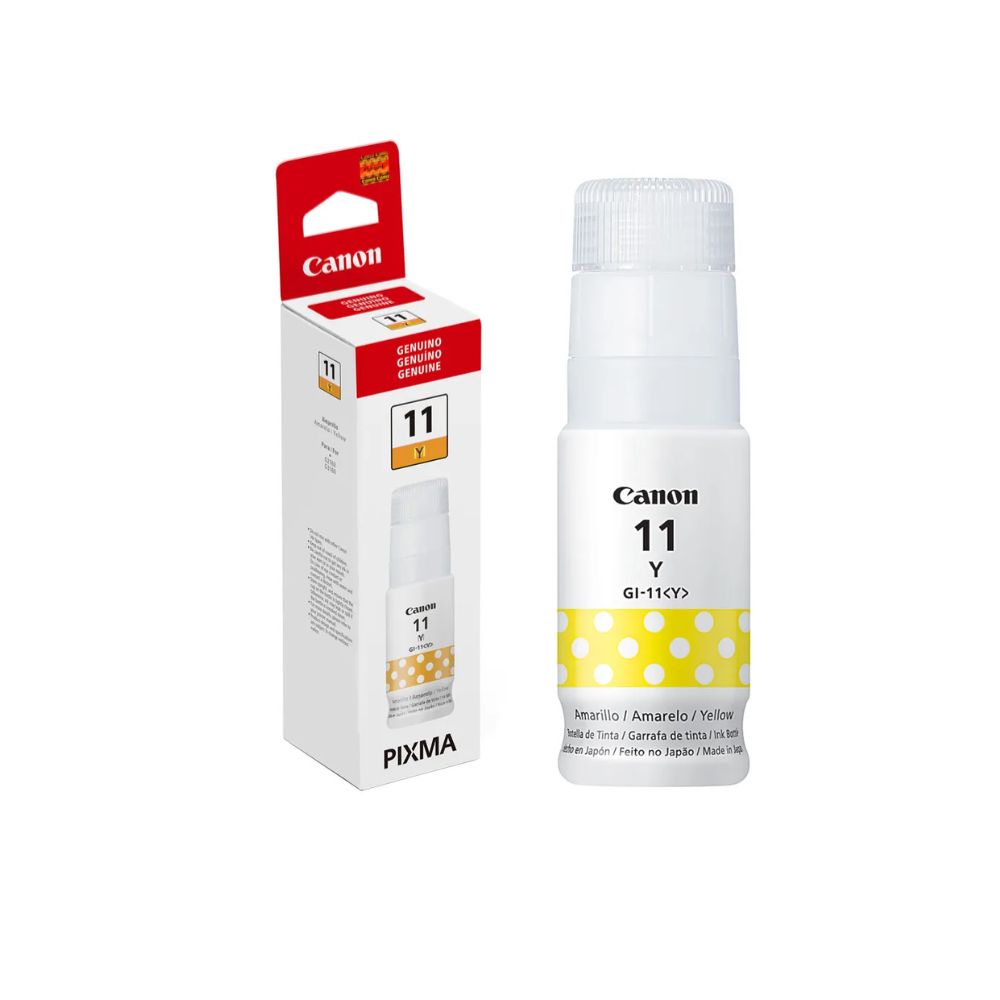 Botella de Tinta Canon Gi-11 Amarillo