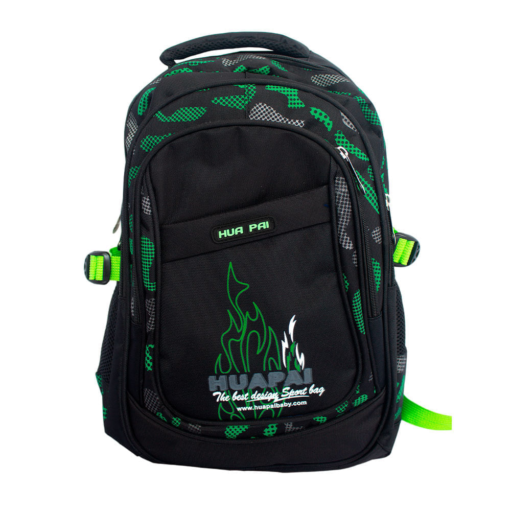 Mochila Juvenil Para Estudiantes Modelo SM BABY Verde