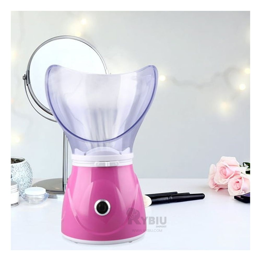 Vaporizador Facial Eficaz y Ergonomico en Tono Rosado