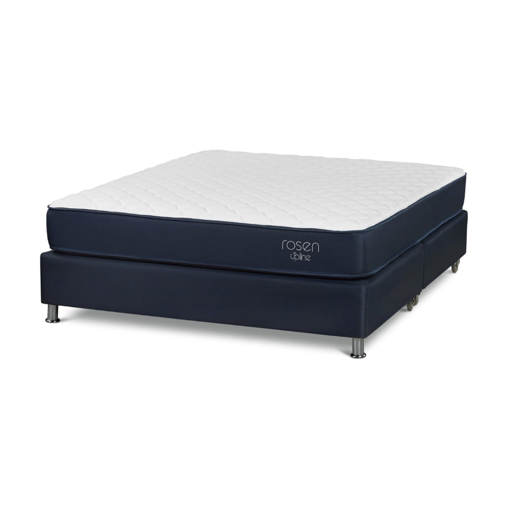 Dormitorio Americano Upline King + Respaldo Issey Grafito