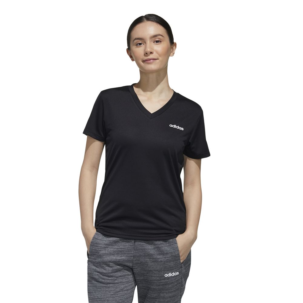 Polo Adidas Mujer Fl3625 W D2M Solid T Negro