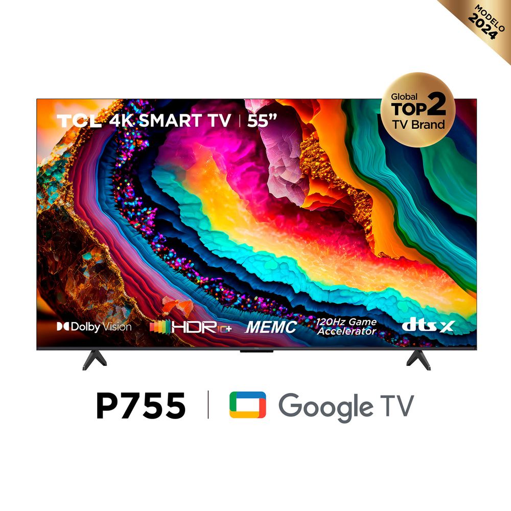 Televisor TCL 55"" 55P755 UHD Google Tv 4K Ultra HD