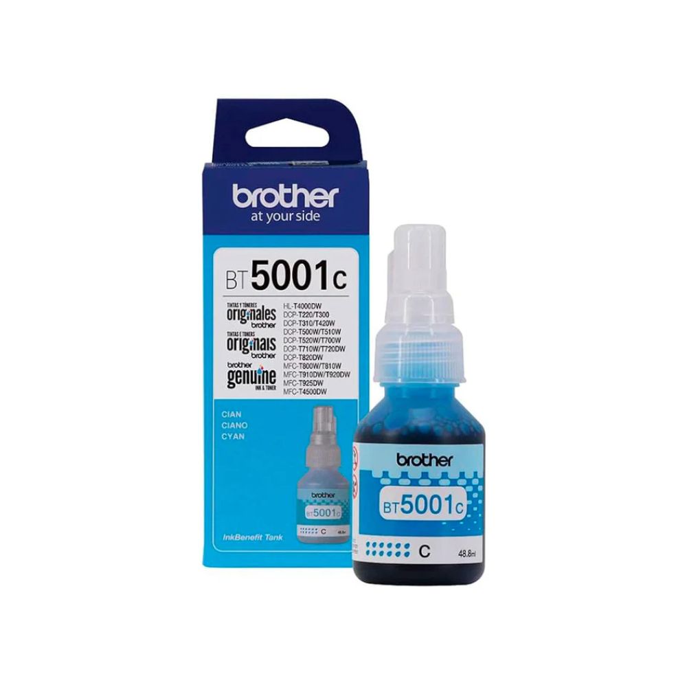 Tinta Brother BT-5001 Cian