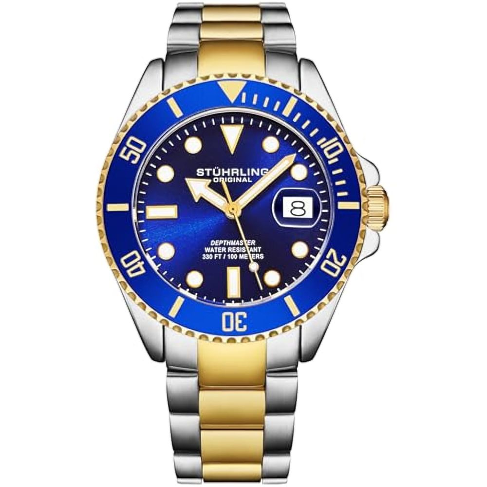 Reloj Casual Stuhrling Original 4055 para Hombre en Plateado