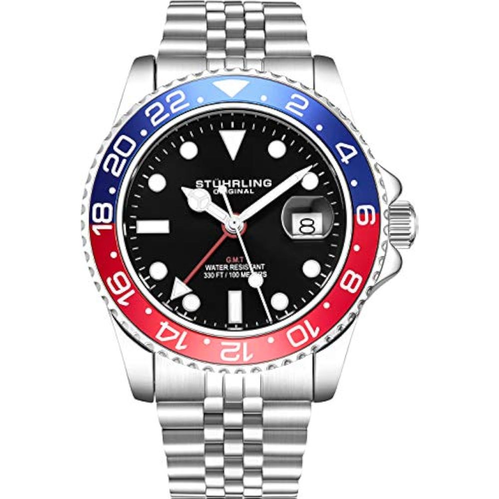 Reloj Casual Stuhrling Original 3968 para Hombre en Plateado