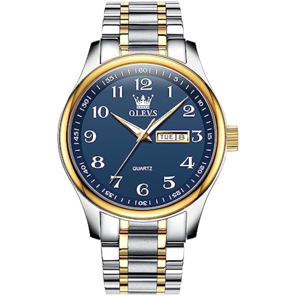 Reloj Casual Olevs Ouw-S-G5567Gj-Jjl para Hombre en Plateado