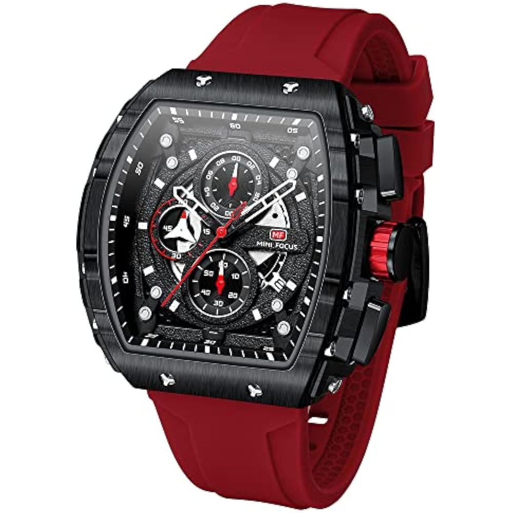 Reloj Casual Aimes Ams0399 para Hombre en Rojo