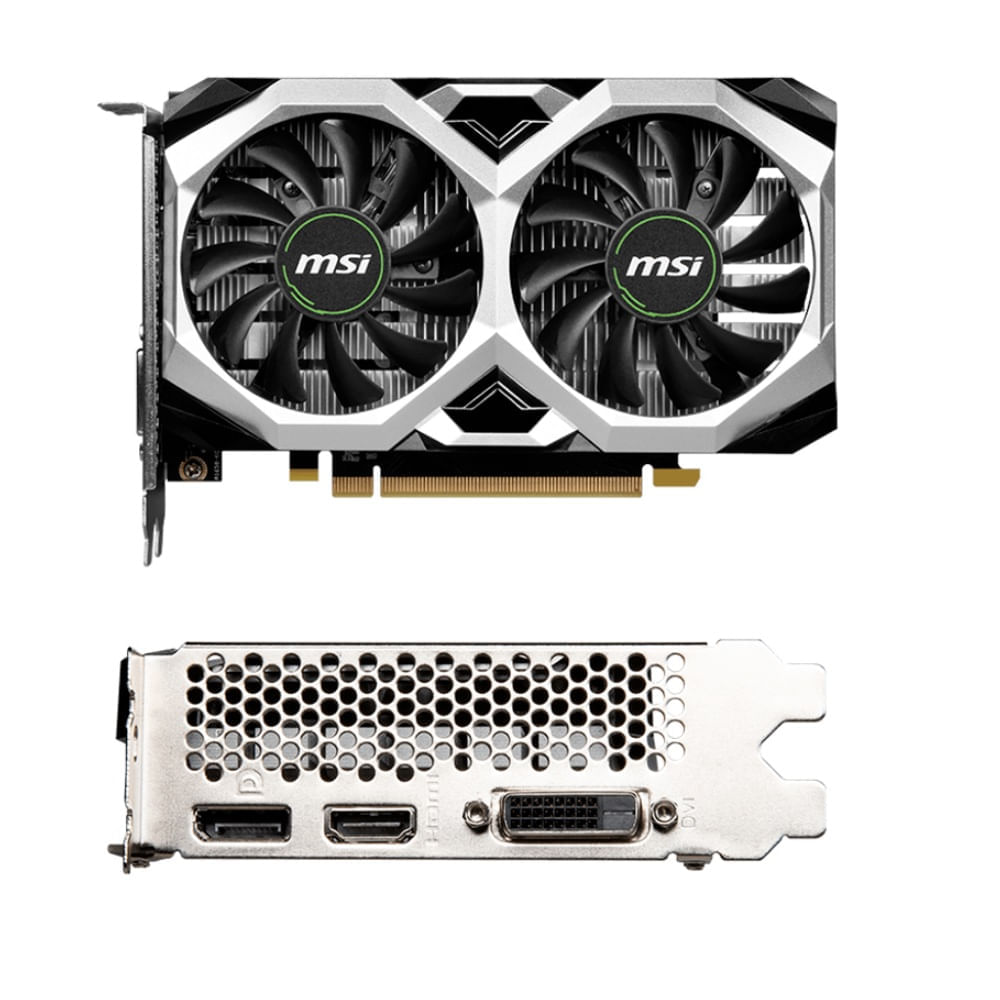 Tarjeta video MSI GeForce GTX 1650 D6 VENTUS XS OC 4GB GDDR6 PCIe Gen3