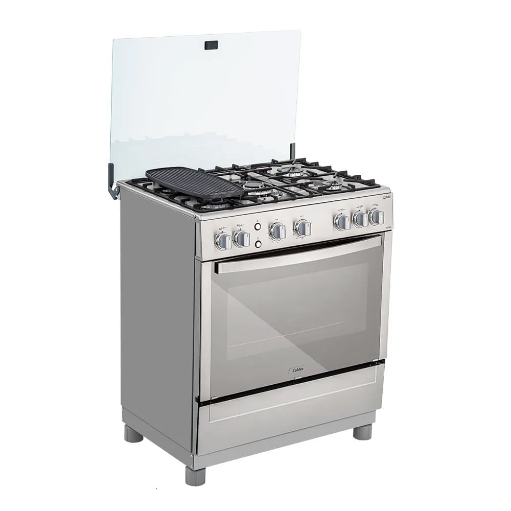 Cocina Coldex CX751 a Gas de Pie 30"" 5 Quemadores Acero Inoxidable