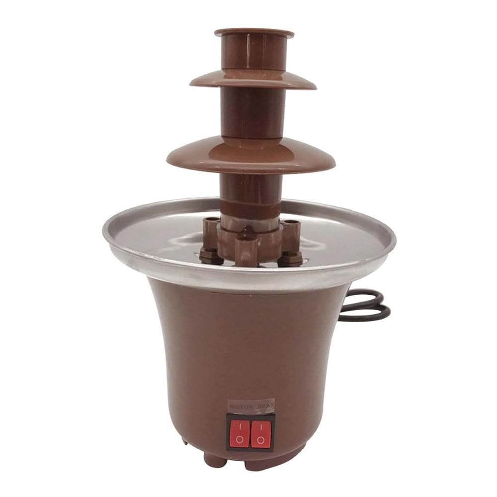Fuente Chocolatera Pileta Fondue Chocolate Acero Inoxidable