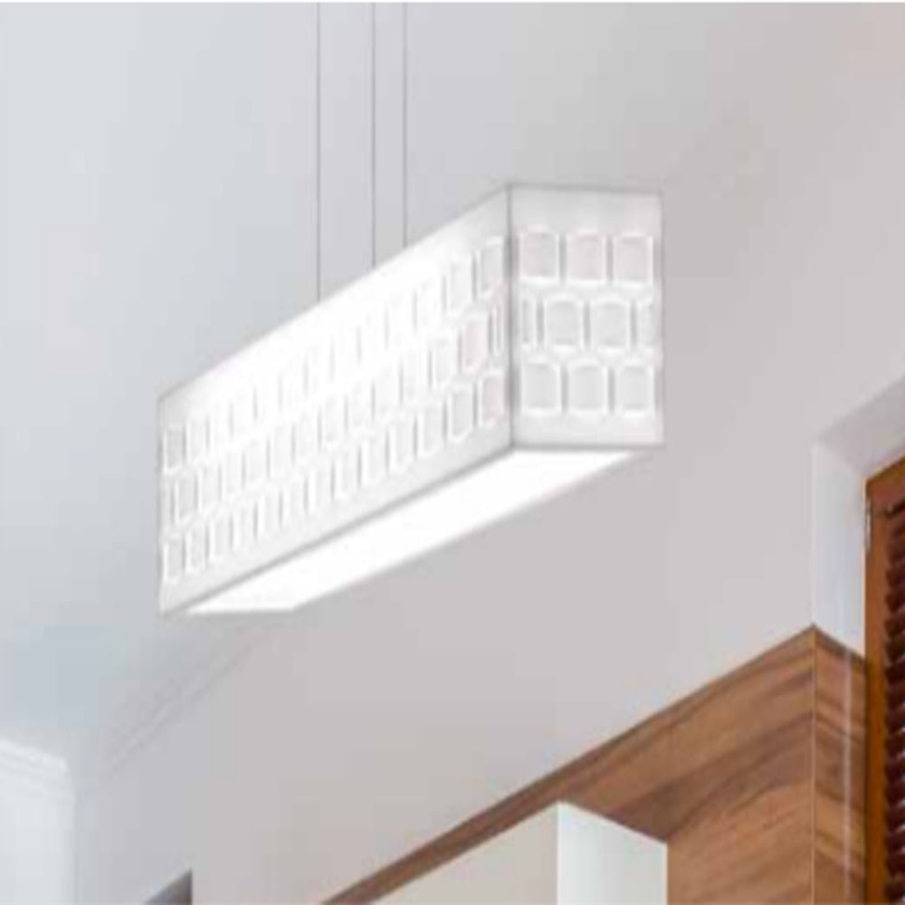 Luminaria Colgante Potenza Blanco 64 Cm