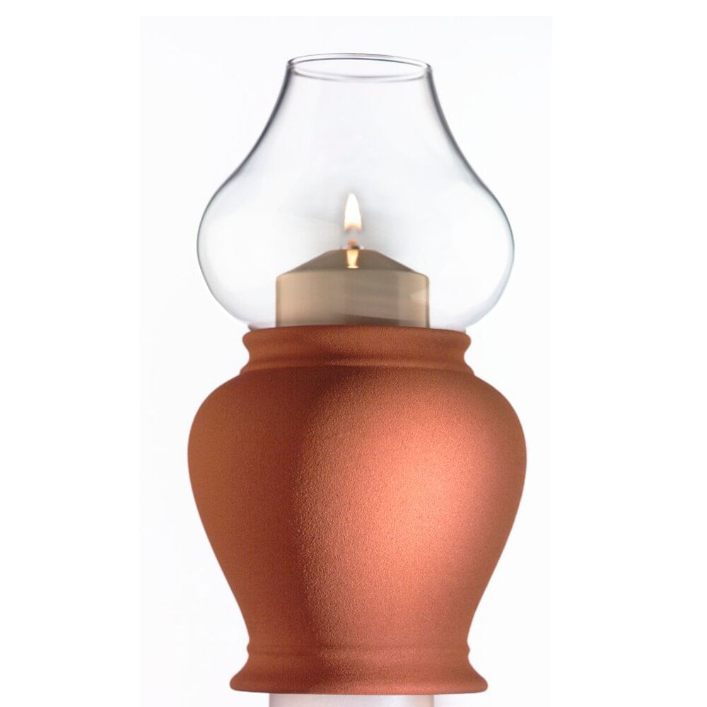 Velas Artificiales Amphora Terracota