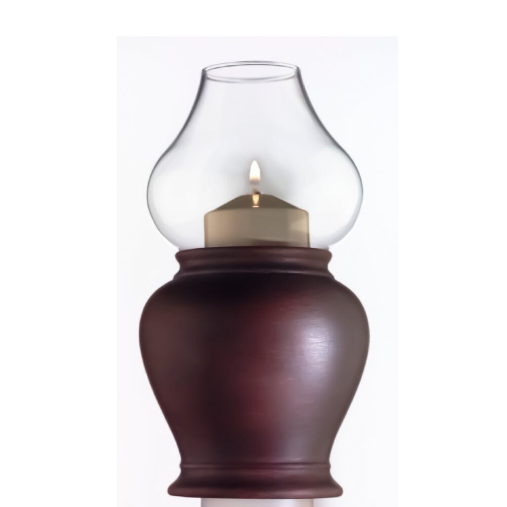 Velas Artificiales Amphora Marro Cristal