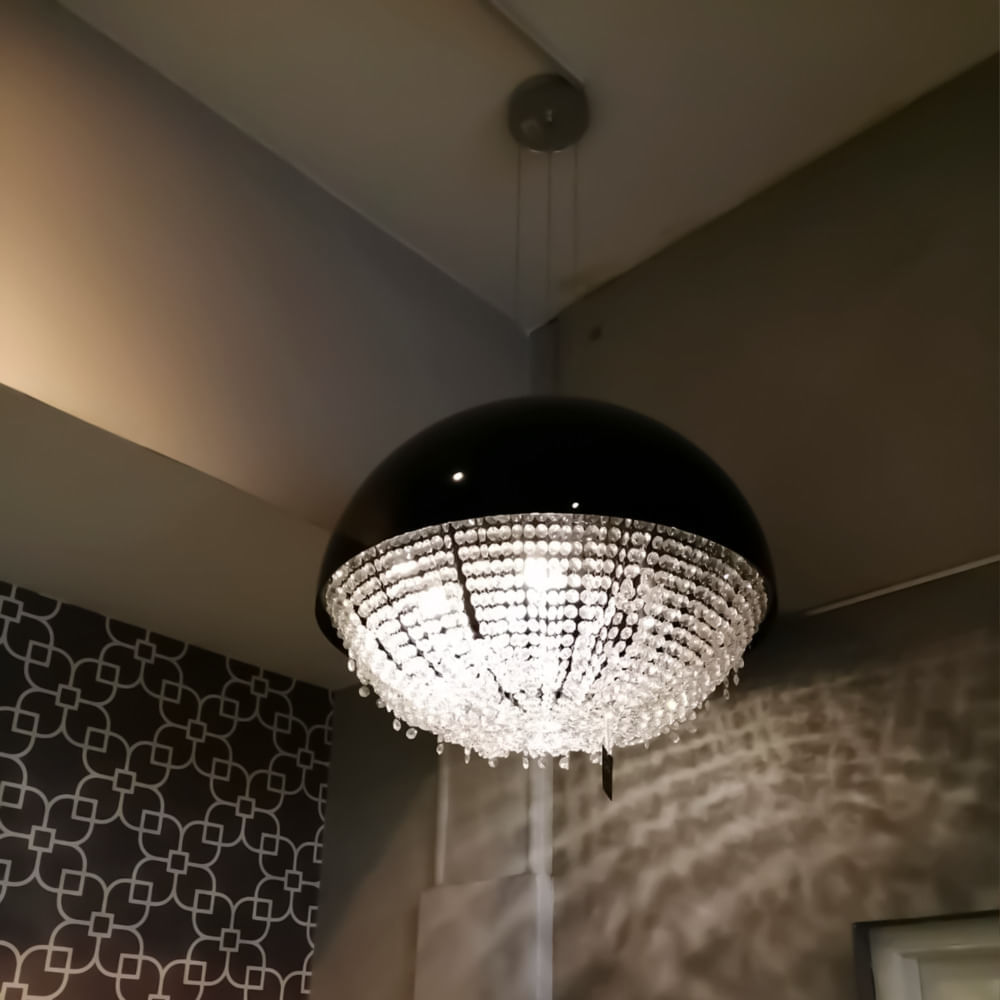 Luminaria Colgante Bellara Negro