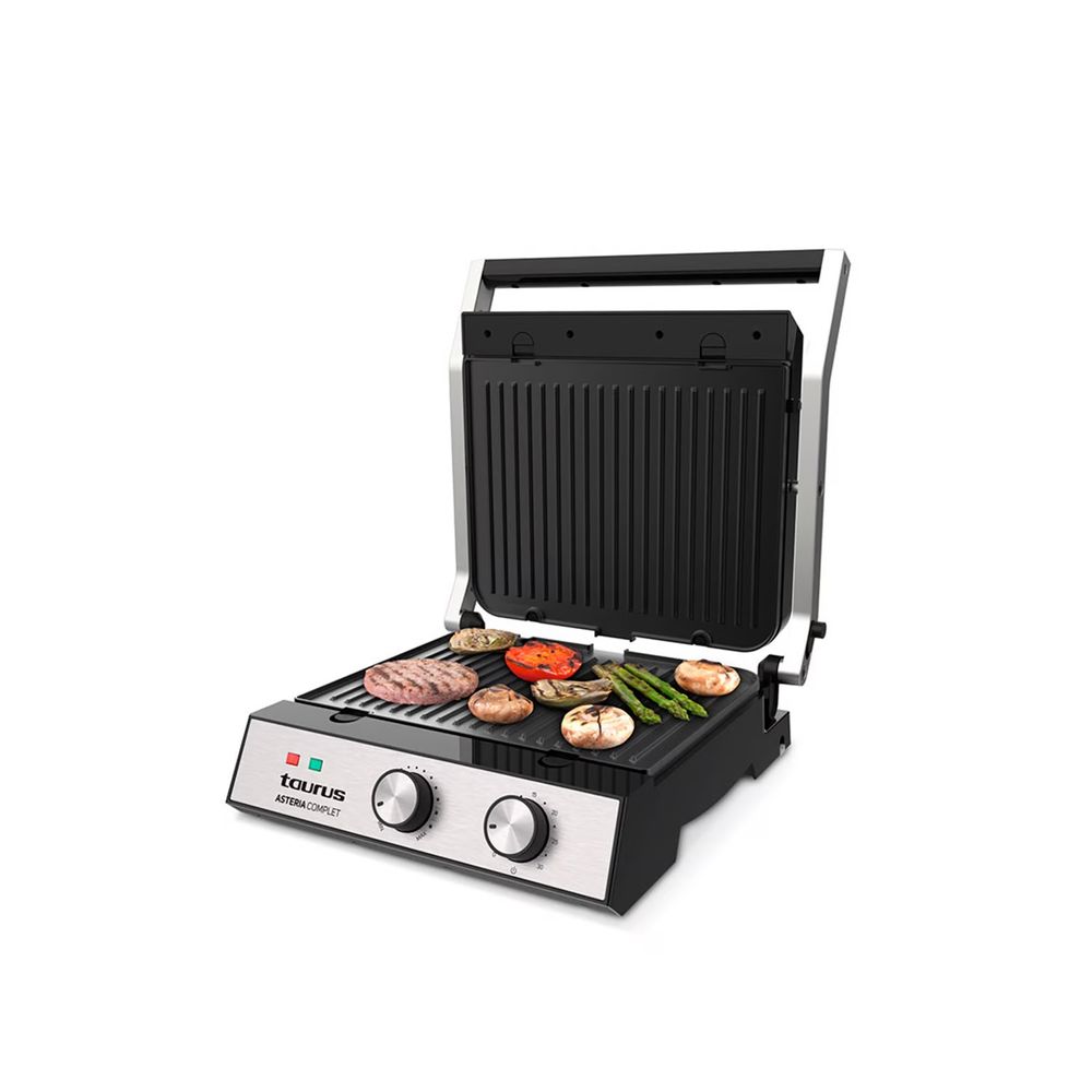 Grill Eléctrico 2 en 1 Taurus ASTERIA COMPLET 2000 W
