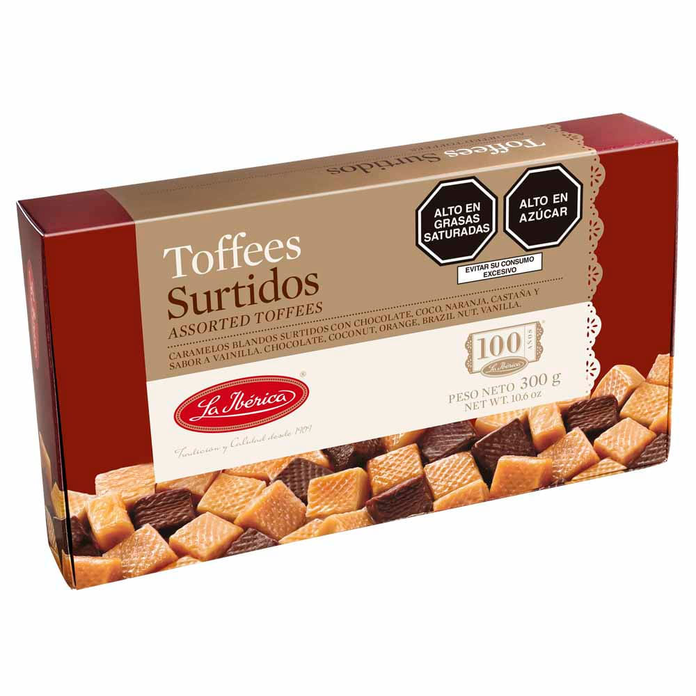 Toffee LA IBERICA Surtidos Caja 300Gr
