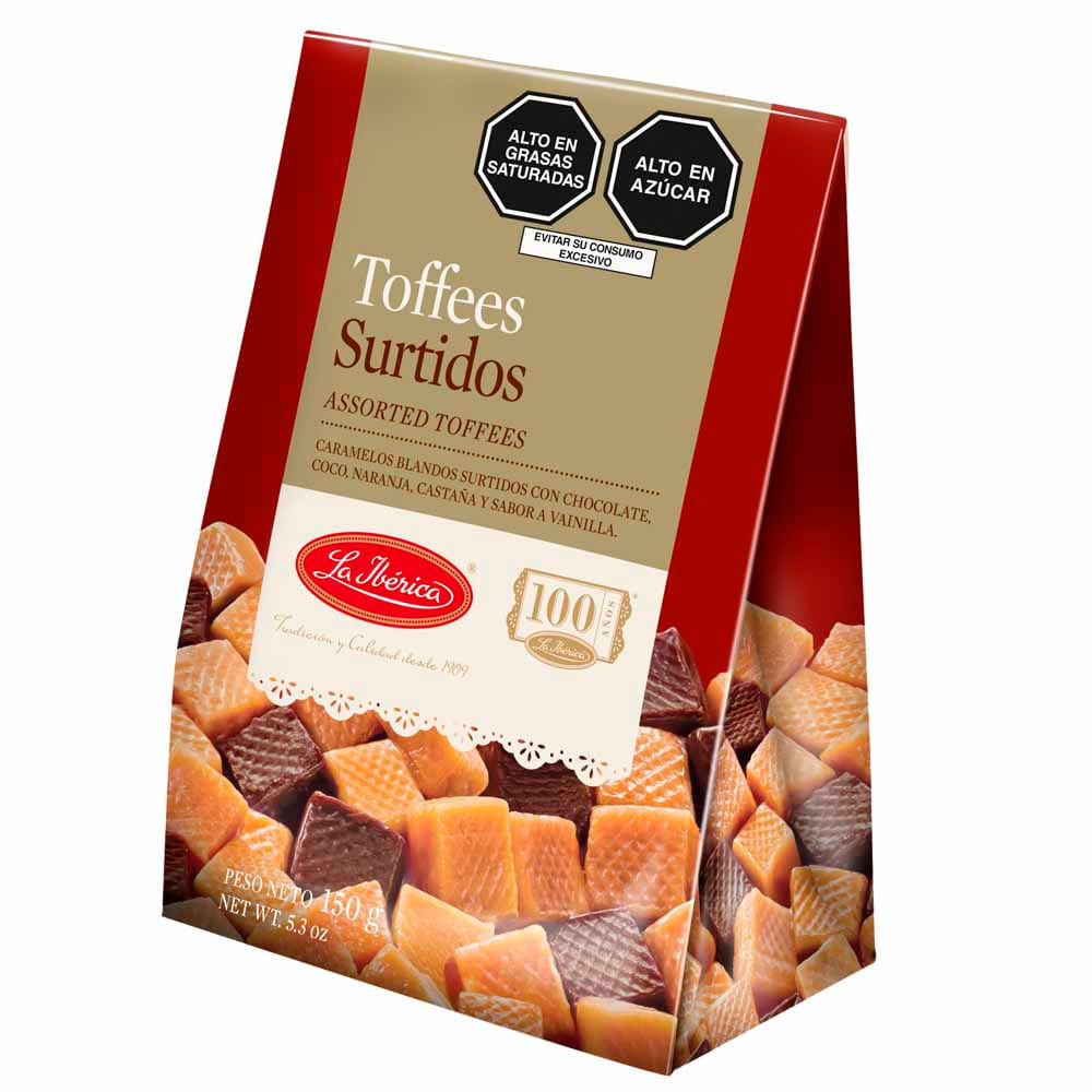 Toffee LA IBERICA Surtidos Caja 150Gr