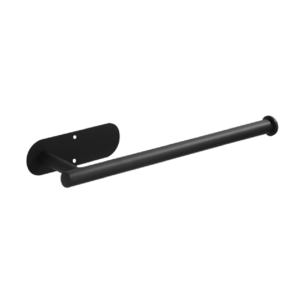 Dispensador Porta Papel Toalla Jumbo 34CM Acero Inoxidable Negro Mate