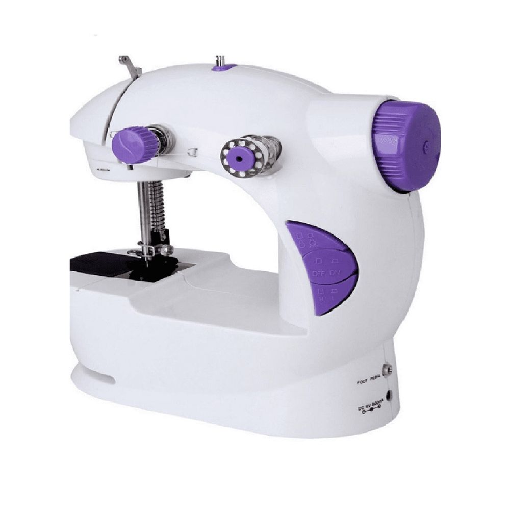 Maquina de Coser portátil Dual Pila Corriente