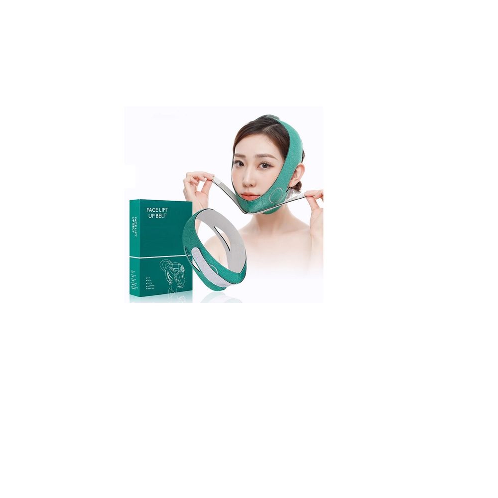 Faja Sujetador Facial Reductor de Papada Mentón Antirronquidos