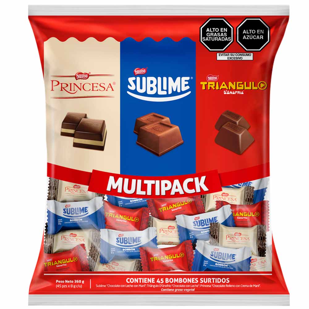 Bombones NESTLE Multipack Surtido Bolsa 360g