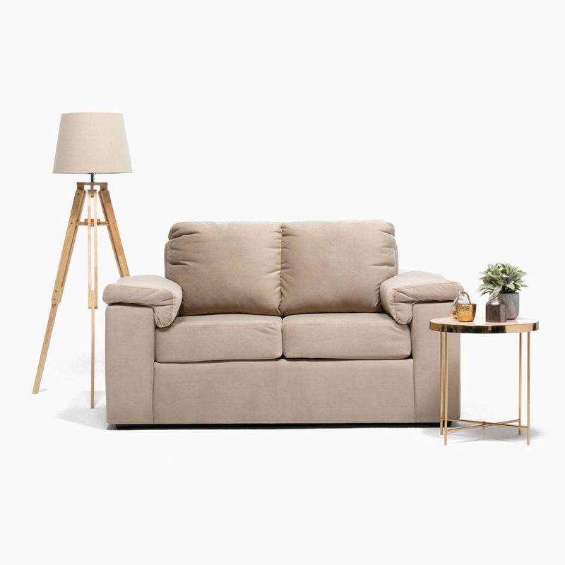 Sofa-2-Cuerpos-Bonilla-Tapizado-Tela--Beige