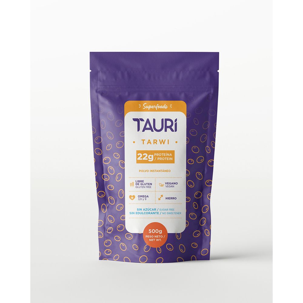 Tarwi en Polvo 500 Gr Fuente de Proteina Vegetal