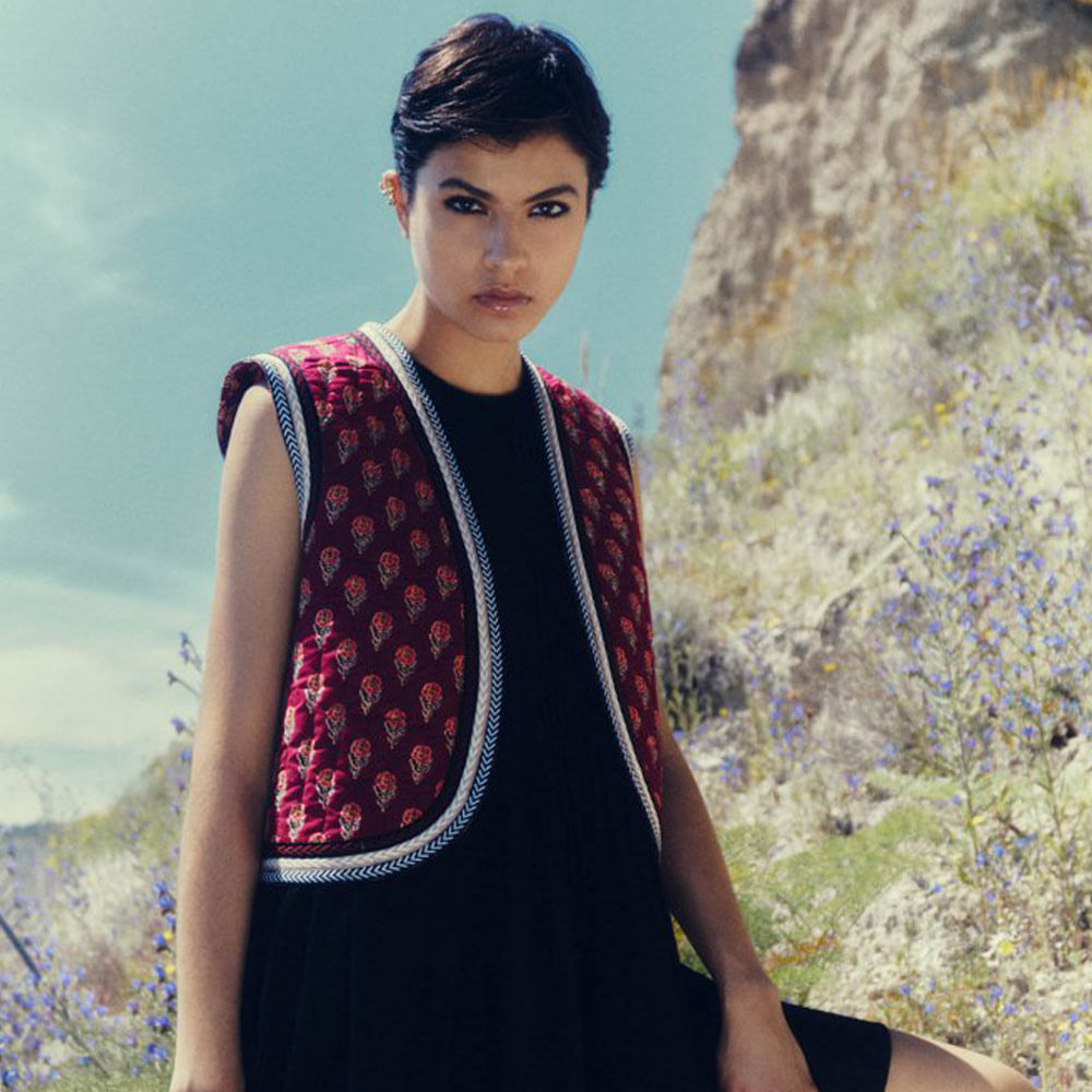 Chaleco Bordado Sfera Mujer Chaleco Sfera Negro Para Mujer