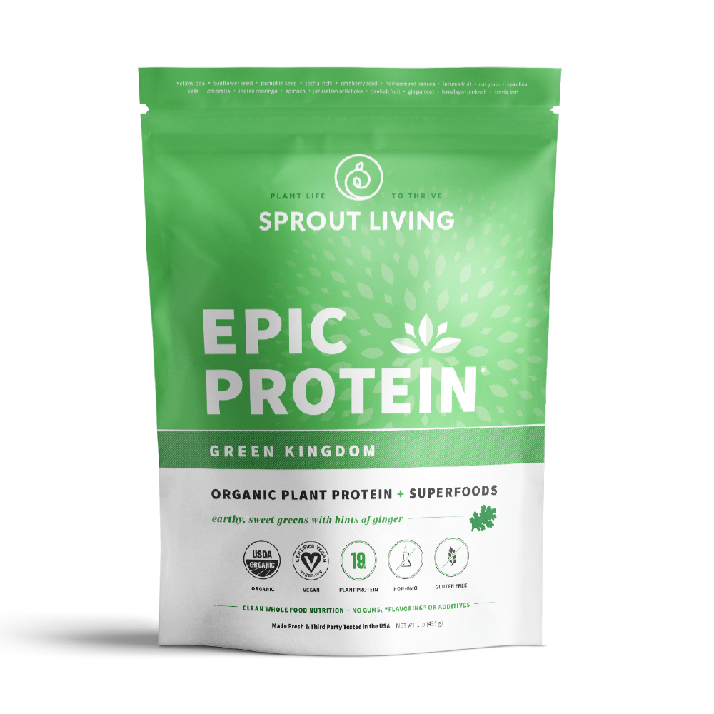 Sprout Living - Proteína Vegana Epic Protein Green Kingdom 1lb