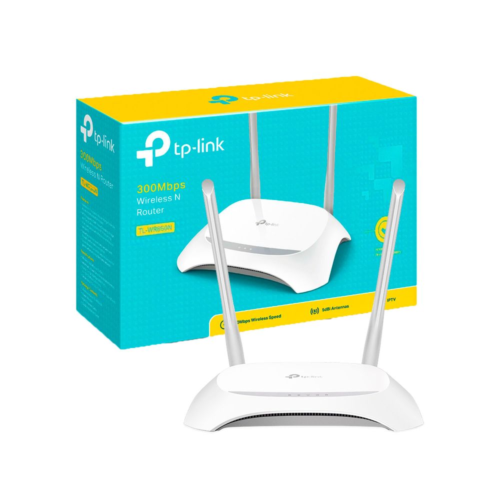RouterTp Link TLWR850N Inalambrico Wi Fi 2,4 GHz 300Mbps