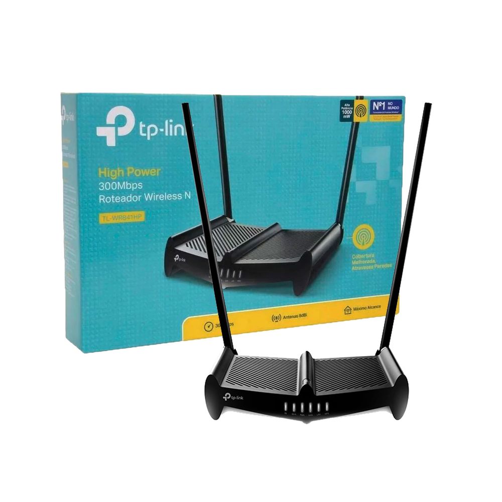 Router Tp Link TL WR841HP Wifi 4 N300 Mbps