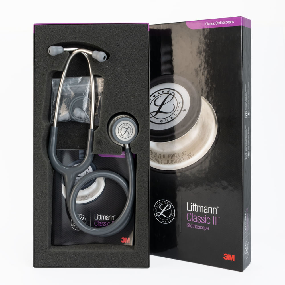 Estetoscopio Littmann® Classic III™ Plomo Código 5621