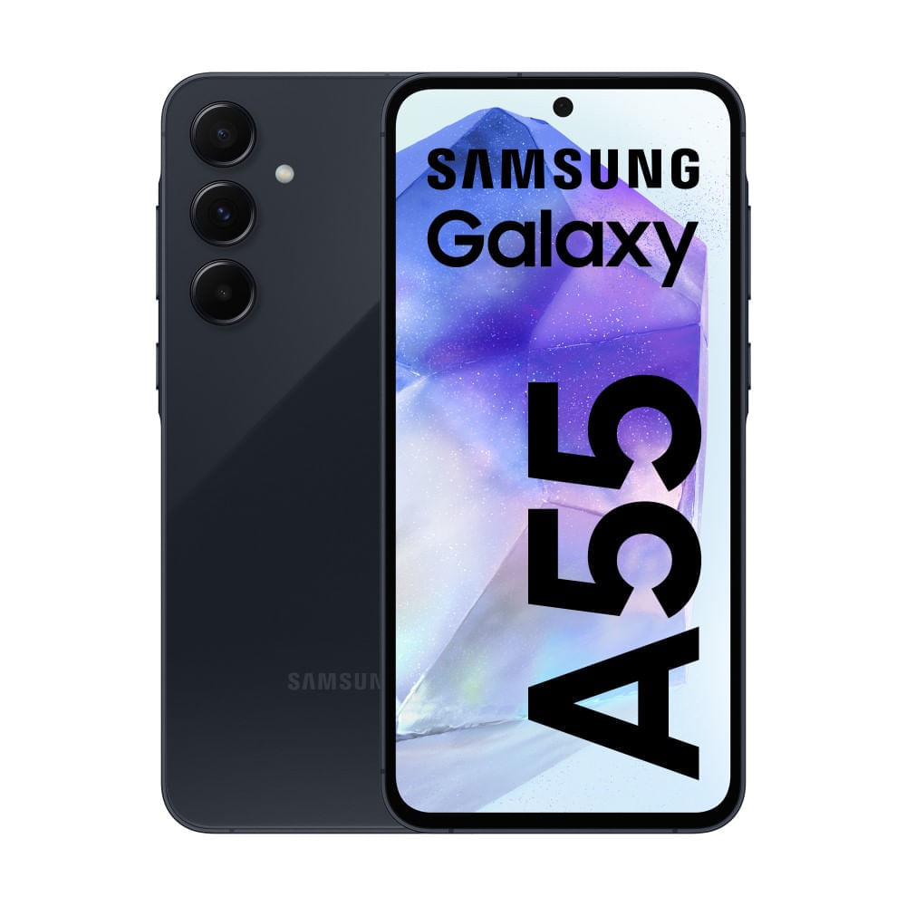 Smartphone SAMSUNG Galaxy A55 6.6"" 8GB 256GB 50MP + 12MP + 5MP Negro