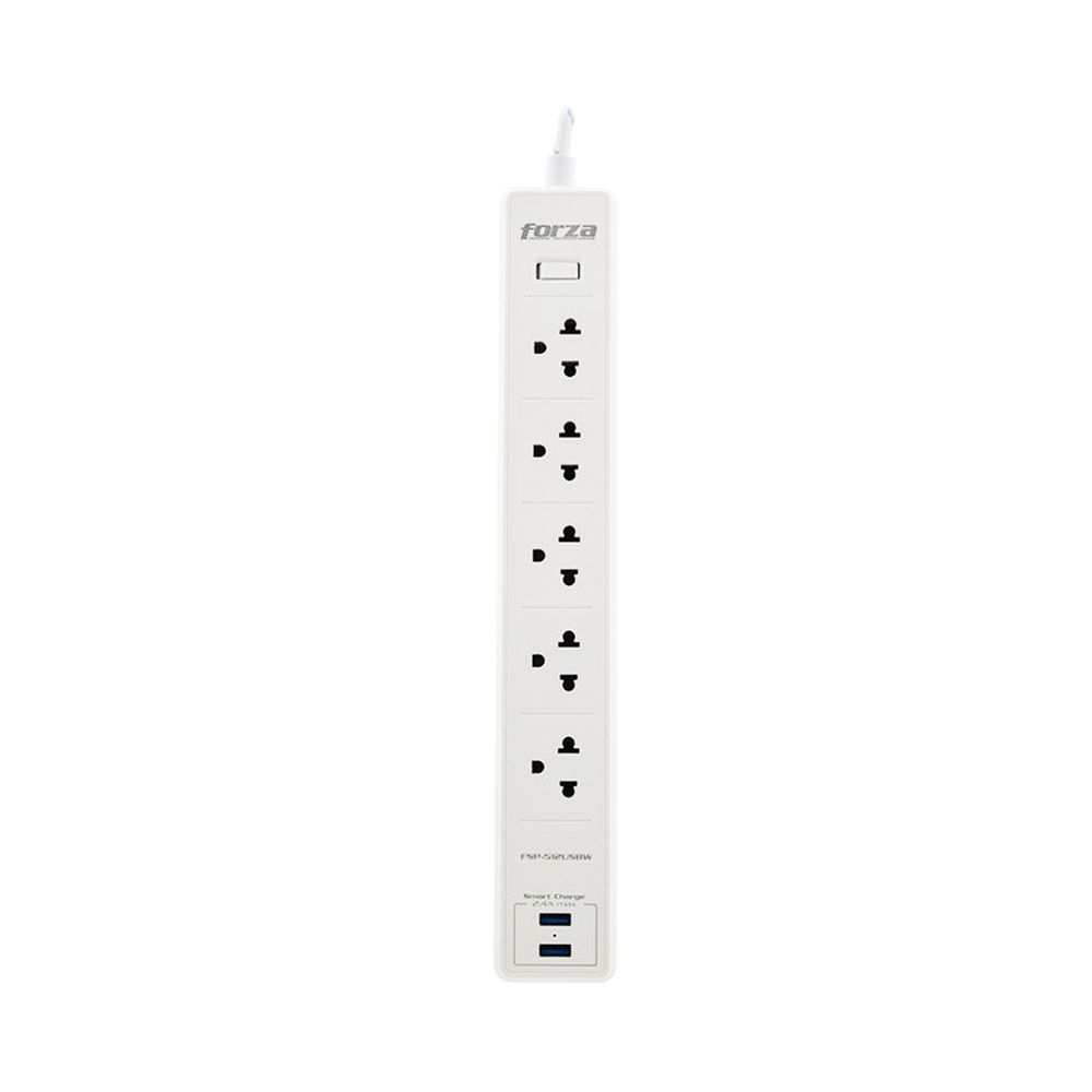 Protector Tensión 1200j 1540w Fsp 512usbw Forza Blanco