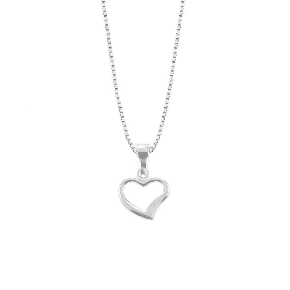 Collar Baliq Corazón Radiante Plata 925