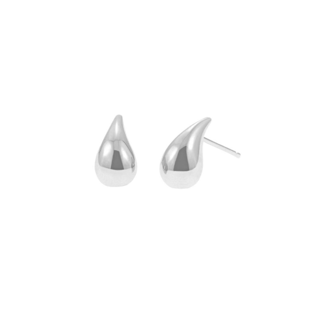 Aretes Baliq Gota Drops Plata 925